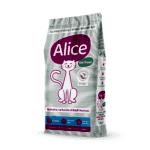 Alice Kısırlaştırılmış / Kilolu Kediler İçin Super Premium Mama Somonlu Karidesli 12 kg (Kısır ve/veya Kilolu) + Kedi Çimi - Görsel 5