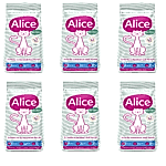 Alice Light & Sterilised - Kısırlaştırılmış / Kilolu Kediler İçin Super Premium Mama Somonlu Karidesli  6x1 kg