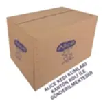 Alice Kartopu Kalın ve Beyaz Taneli Pudra Kokulu Kedi Kumu