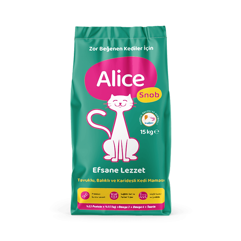 Alice Snob Kuru Kedi Maması 15 kg