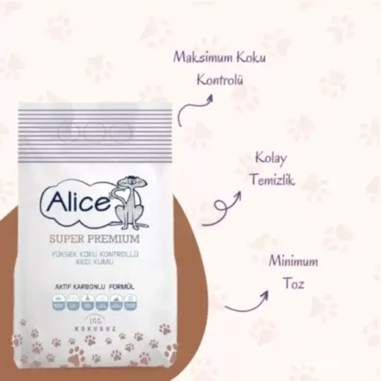 Aktif Karbonlu Topaklaşan Kedi Kumu