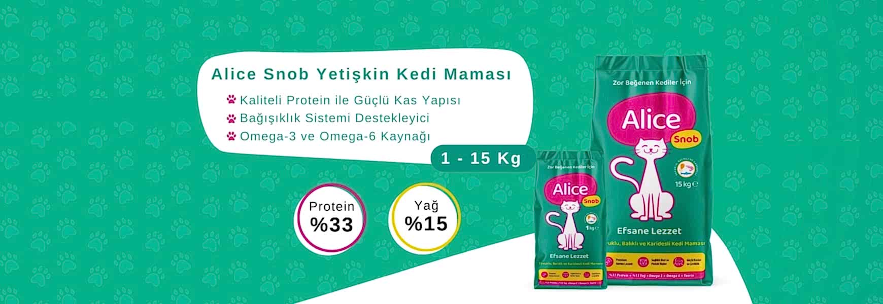 Alice Snob Yetişkin Kedi Maması